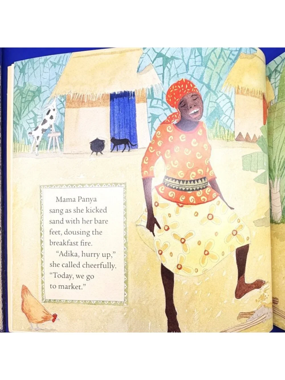 Mama Panya’s Pancakes Kenya Village Tale Barefoot Books Ex Library Multicultural